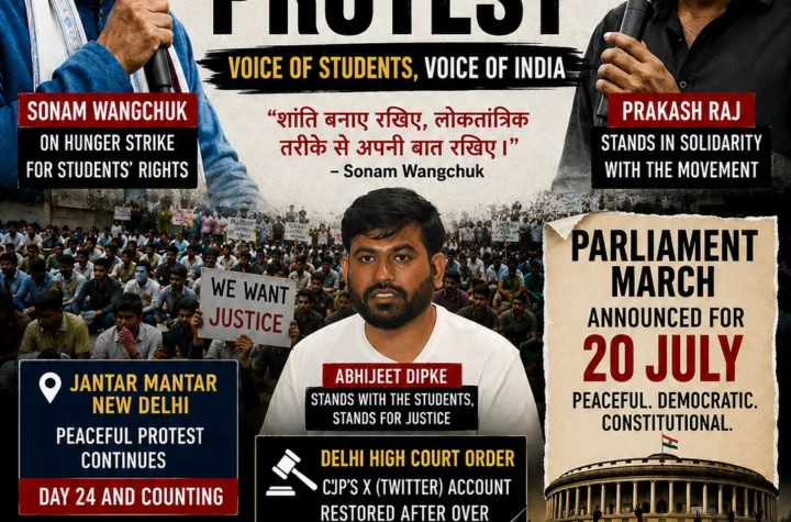 Cockroach Janta Party Protest