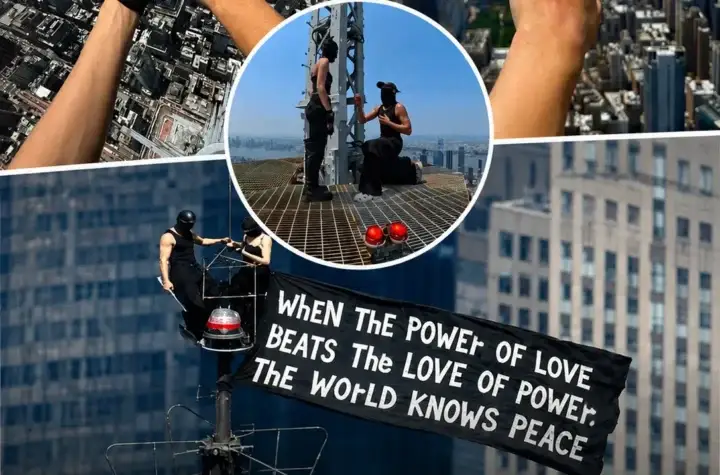 Couple Proposes on NYC Tower at the Empire State Building