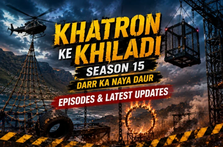 Khatron Ke Khiladi Season 15 contestants with host Rohit Shetty during the grand premiere