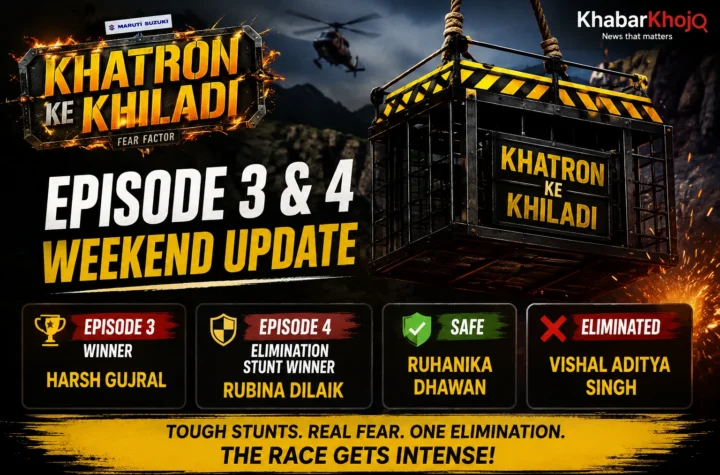 Khatron Ke Khiladi 15 Episode 3 & 4 weekend update with Harsh Gujral, Rubina Dilaik and Vishal Aditya Singh