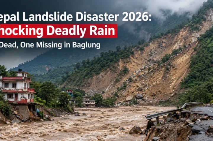 Nepal landslide disaster 2026 after heavy rainfall