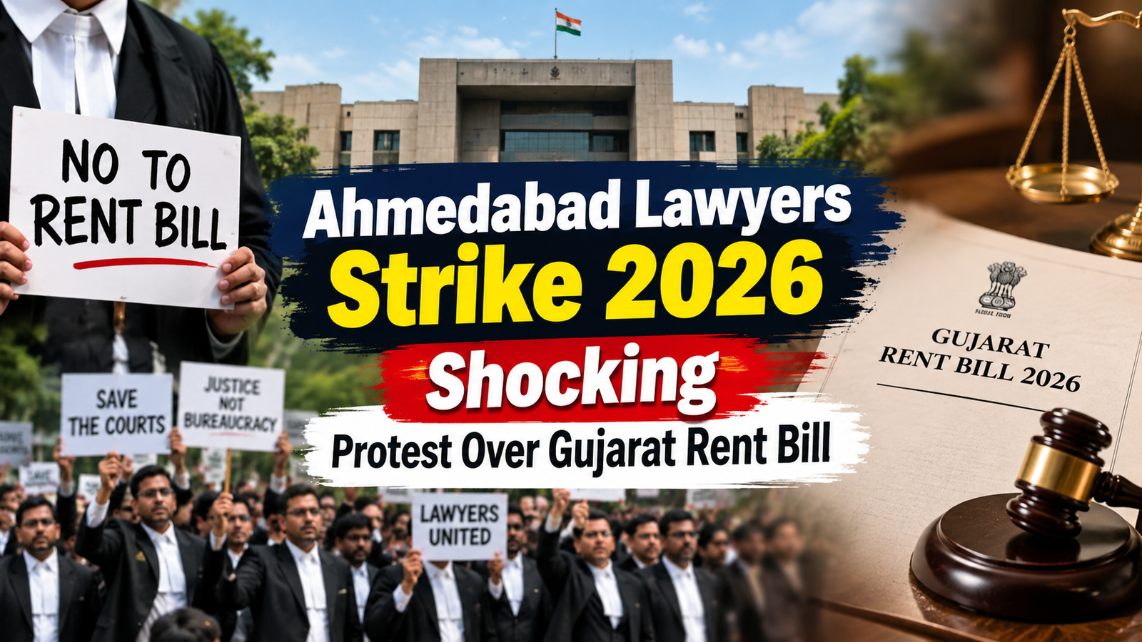 Ahmedabad Lawyers Strike 2026