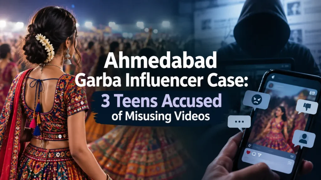 Ahmedabad Garba influencer case